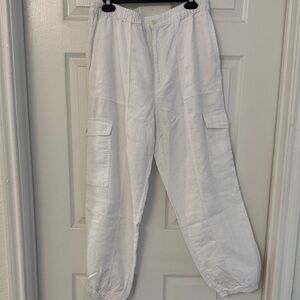 Lauren Ralph Lauren Woman White Cargo Joggers